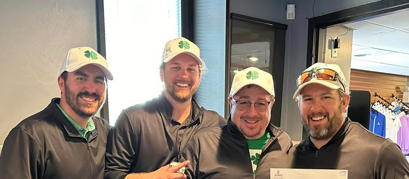 At R. Trout Mechanical - Giving Back